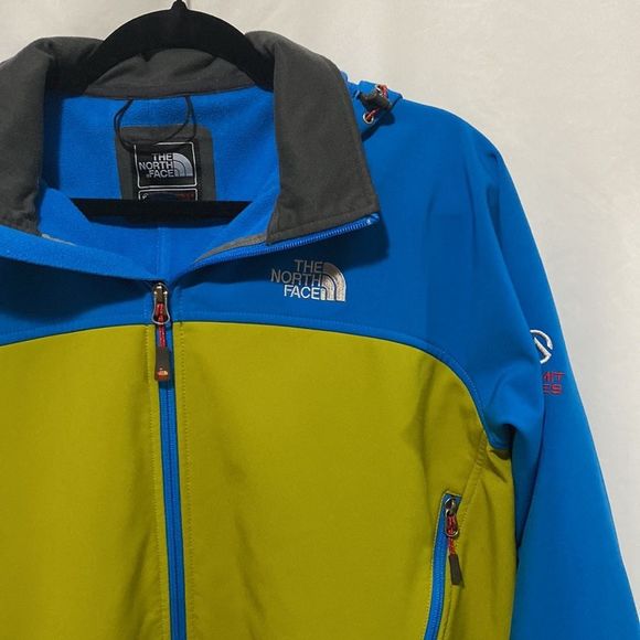 The North Face Summit Series Jacket in Green Blue Size Medium - Picture 4 of 10